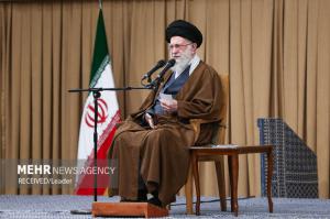 دیدار دانش‌آموزان و دانشجویان با رهبر معظم انقلاب اسلامی