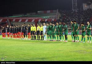 دیدار تیم‌های فوتبال تراکتور و الشرطه عراق +عکس