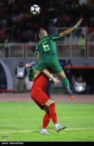 دیدار تیم‌های فوتبال تراکتور و الشرطه عراق +عکس