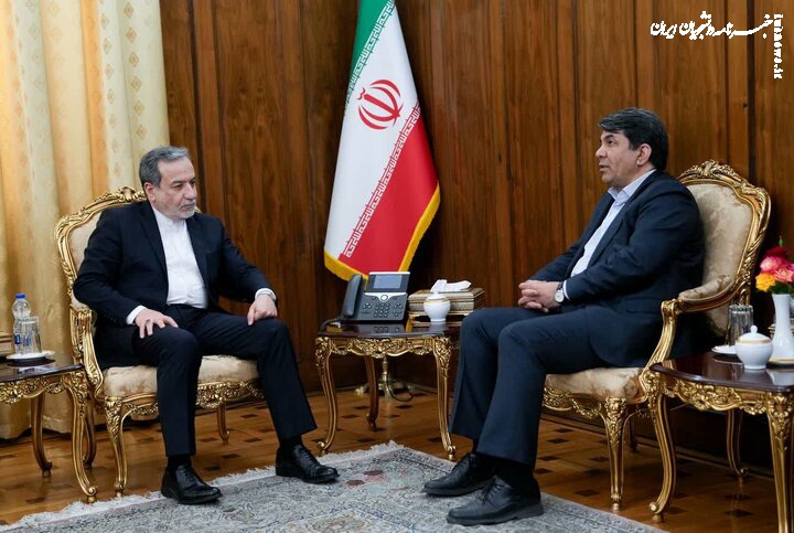 طالبی و عراقچی برای توسعه مبادلات بین المللی استان کرمان دیدار کردند