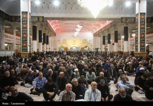 مراسم عزاداری شب شهادت حضرت فاطمه زهرا(س) در حرم حضرت معصومه +عکس