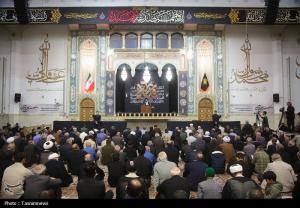 مراسم عزاداری شب شهادت حضرت فاطمه زهرا(س) در حرم حضرت معصومه +عکس