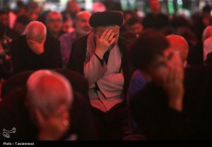 مراسم عزاداری شب شهادت حضرت فاطمه زهرا(س) در حرم حضرت معصومه +عکس