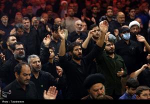 مراسم عزاداری شب شهادت حضرت فاطمه زهرا(س) در حرم حضرت معصومه +عکس