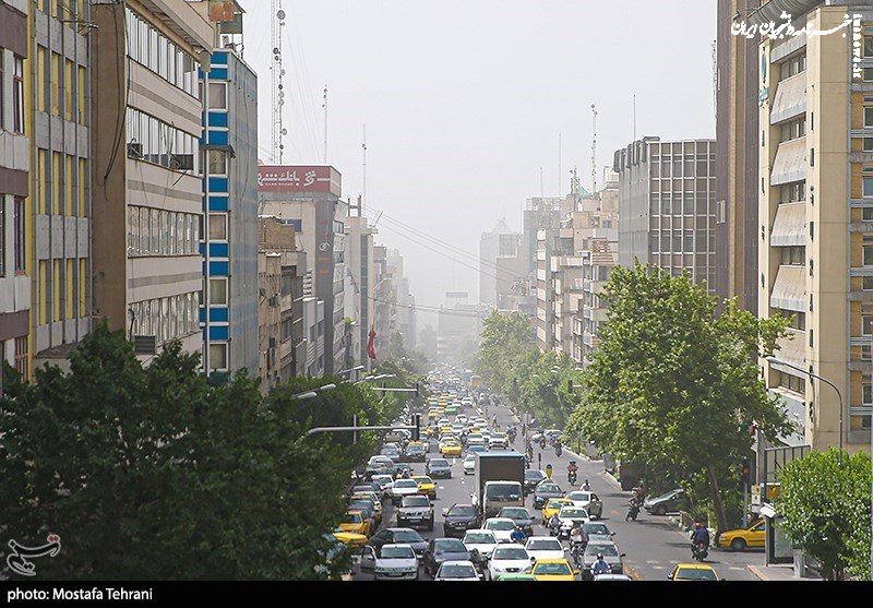 آلودگی هوای تهران در وضعیت قرمز
