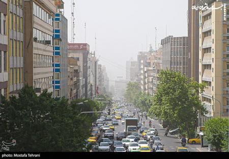 آلودگی هوای تهران در وضعیت قرمز