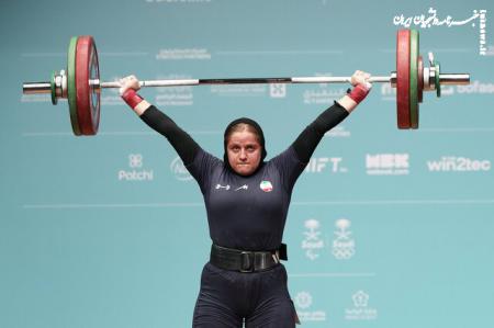 درخشش دختر وزنه‌بردار ایران با یک طلا و ۲ برنز در بازی‌های کشورهای اسلامی