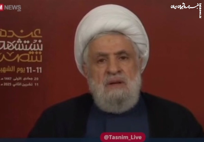 نعیم‌ قاسم: امام خامنه‌ای مدافع رزمندگان، کرامت انسانی و حق مظلومان است