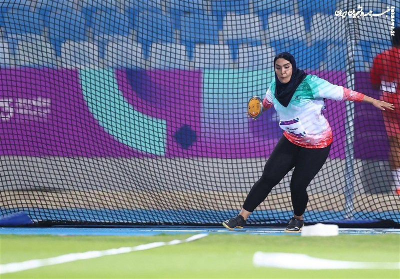 محروقی در پرتاب دیسک ششم شد