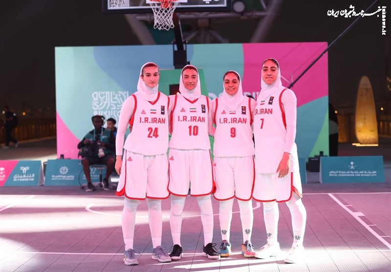 تیم بسکتبال سه نفره بانوان از صعود به فینال باز ماند