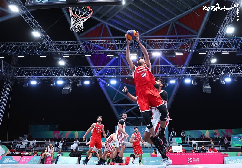 صعود تیم بسکتبال سه نفره مردان ایران به فینال