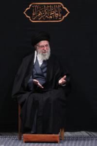 دومین شب مراسم عزاداری شهادت حضرت فاطمه(س) با حضور رهبر انقلاب