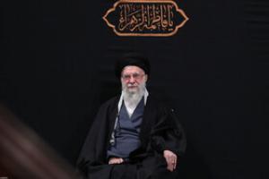 دومین شب مراسم عزاداری شهادت حضرت فاطمه(س) با حضور رهبر انقلاب