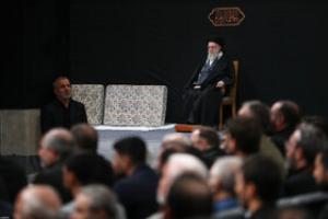 دومین شب مراسم عزاداری شهادت حضرت فاطمه(س) با حضور رهبر انقلاب