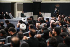 دومین شب مراسم عزاداری شهادت حضرت فاطمه(س) با حضور رهبر انقلاب