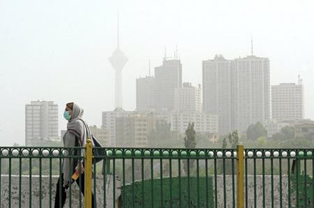 آلودگی هوا در تهران تشدید شد