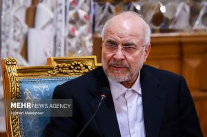 دیدار وزیر امور خارجه ترکیه با رئیس مجلس شورای اسلامی +عکس