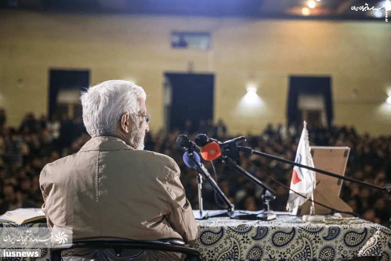 گزارش تصویری | حضور سعید جلیلی در نشست دانشجویی دانشگاه ارومیه