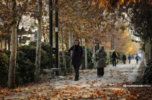 تهران در انتظار پاییز +عکس