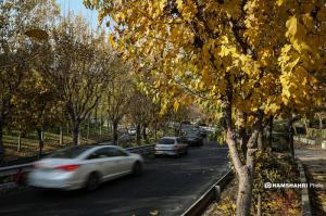 تهران در انتظار پاییز +عکس