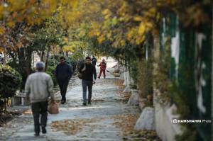 تهران در انتظار پاییز +عکس