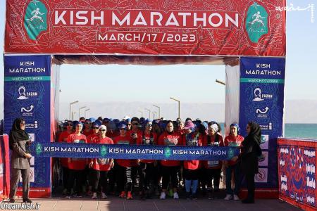 ماراتن بی‌حجابی در کیش! +فیلم