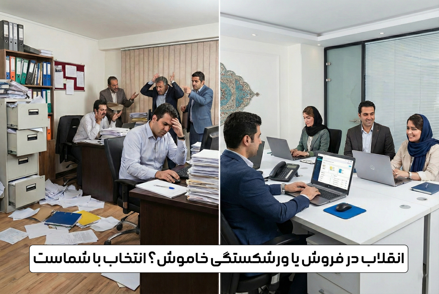 انقلاب در فروش یا ورشکستگی خاموش؟ انتخاب با شماست