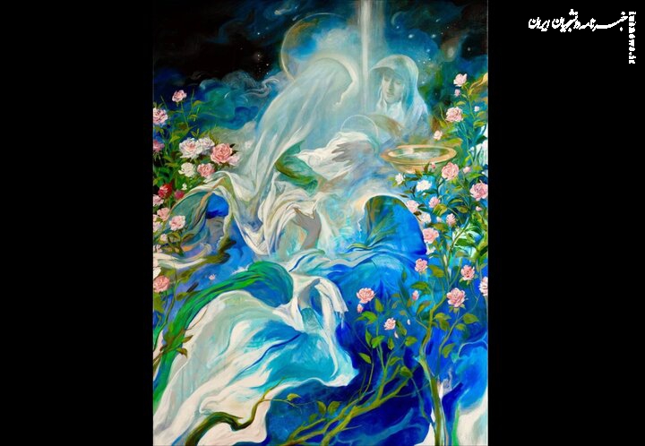 نقاشی جدید حسن روح‌الامین برای روز مادر منتشر شد