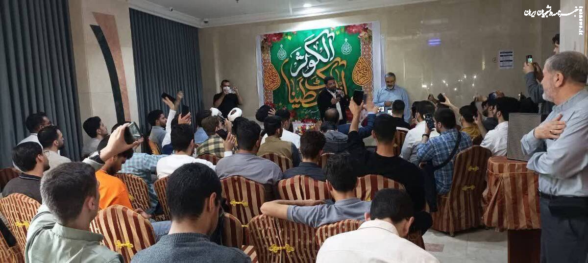 برگزاری سه جشن میلاد حضرت فاطمه (س) و یک مراسم عقد دانشجویی در کاروان‌های عمره دانشگاهیان + عکس