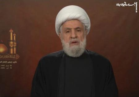 فیلم | شیخ نعیم‌ قاسم: مذاکرات تحت سایه تجاوزات، یک فریب است!