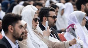 مراسم ازدواج دانشجویی ۲۵۰ زوج در دانشگاه تهران