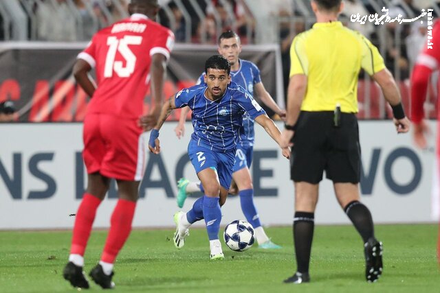 صالح حردانی بهترین بازیکن دیدار استقلال مقابل المحرق شد