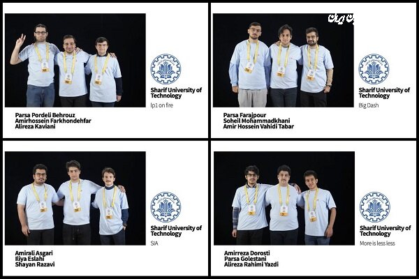 راه‌یابی شریفی‌ها به مسابقات جهانی با کسب ۴رتبه برتر در برنامه‌نویسی