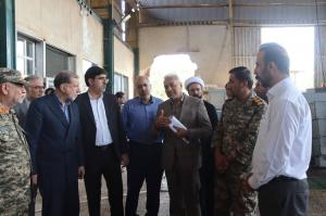 بازدید نظارتی اعضای کمیسیون امنیت ملی مجلس از جزیره بوموسی +عکس