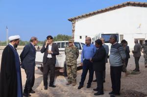 بازدید نظارتی اعضای کمیسیون امنیت ملی مجلس از جزیره بوموسی +عکس