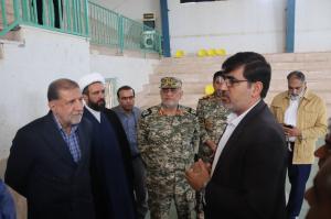 بازدید نظارتی اعضای کمیسیون امنیت ملی مجلس از جزیره بوموسی +عکس