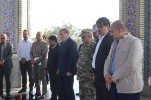 بازدید نظارتی اعضای کمیسیون امنیت ملی مجلس از جزیره بوموسی +عکس