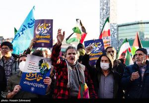 تجمع گرامیداشت حماسه یوم الله نهم دی +عکس