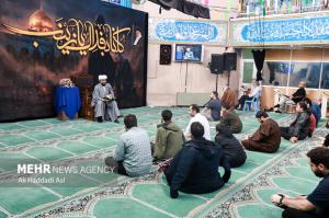 مراسم معنوی اعتکاف در دانشگاه امیرکبیر