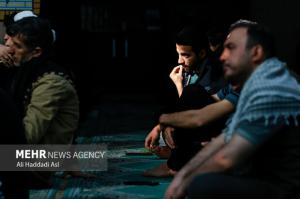 مراسم معنوی اعتکاف در دانشگاه امیرکبیر