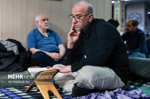 مراسم معنوی اعتکاف در دانشگاه امیرکبیر