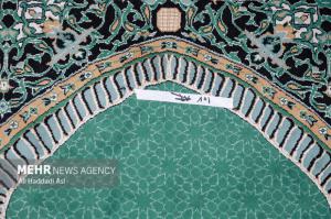 مراسم معنوی اعتکاف در دانشگاه امیرکبیر