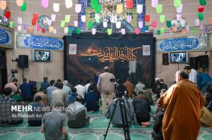 مراسم معنوی اعتکاف در دانشگاه امیرکبیر