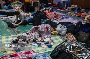 مراسم معنوی اعتکاف در دانشگاه امیرکبیر