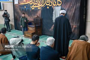 مراسم معنوی اعتکاف در دانشگاه امیرکبیر