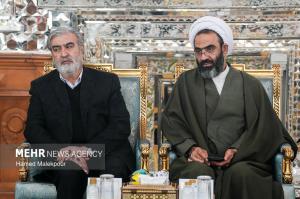 دیدار وزیر خارجه عراق با قالیباف +عکس