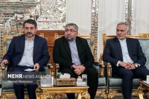 دیدار وزیر خارجه عراق با قالیباف +عکس