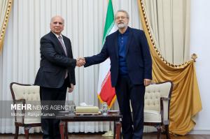 دیدار وزیر خارجه عراق با لاریجانی +عکس