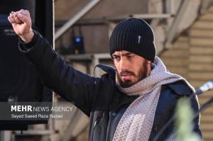 تجمع محکومیت هتک حرمت مساجد در مسجد بهشتی تهران +عکس