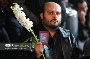 تجمع محکومیت هتک حرمت مساجد در مسجد بهشتی تهران +عکس